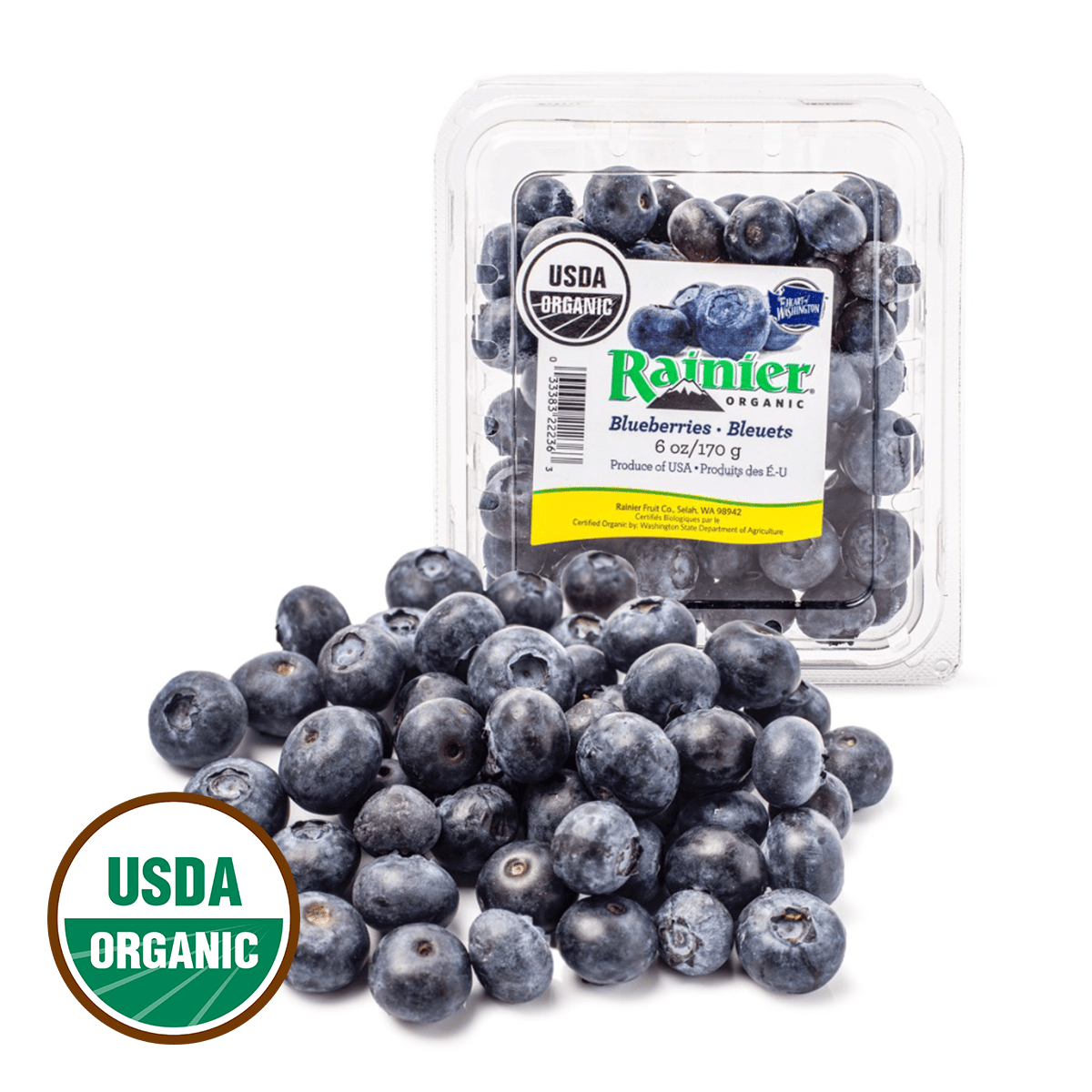 Organic Blueberries 6 oz