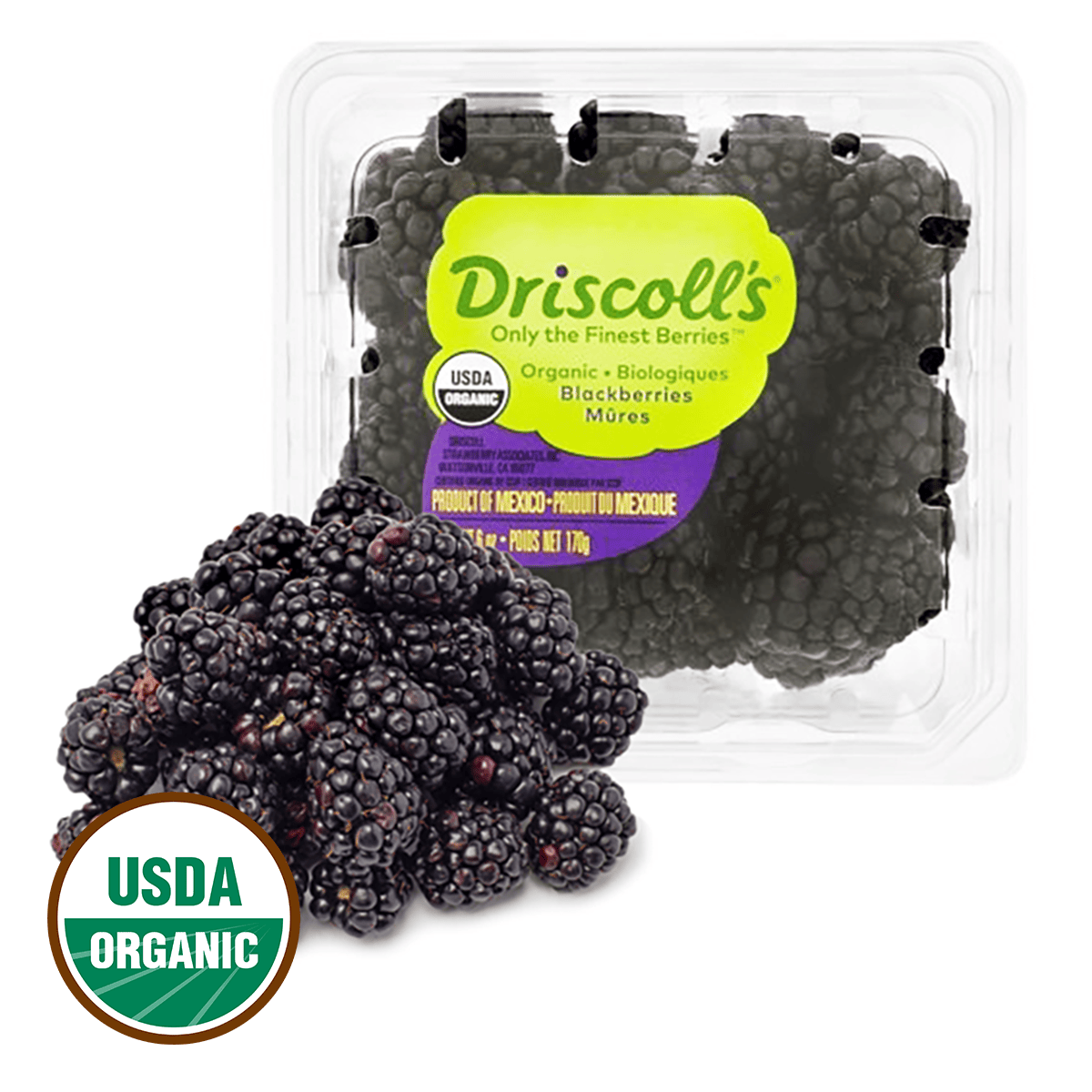 Driscoll's Organic Blackberries 6 oz