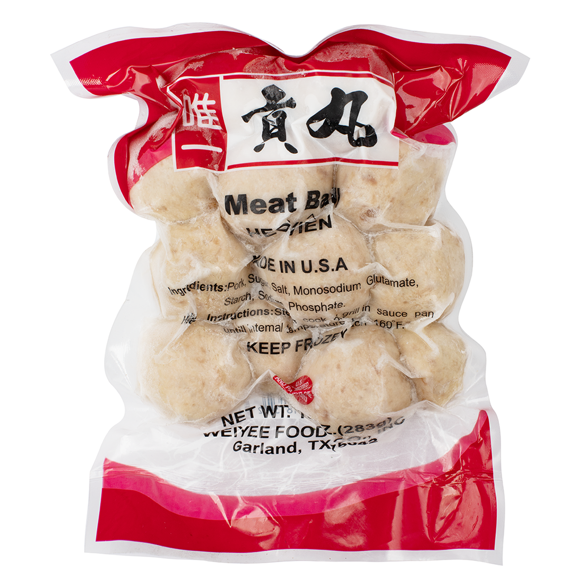Weiyee Heo ViÃªn Meat Balls, Frozen 283 g