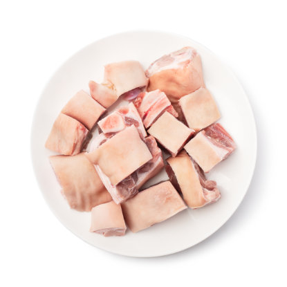 Cut Pork Feet, Frozen 2 lb