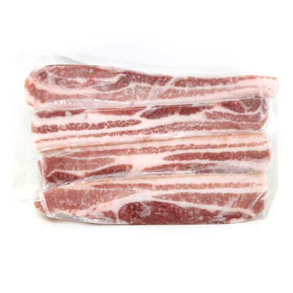 Pork Belly Skin On, Boneless, Frozen 2 lb