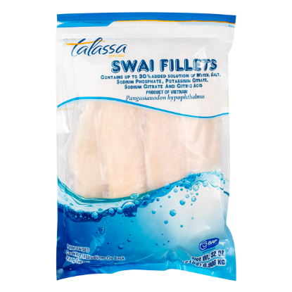 Swai Fillets, Frozen 2 lb