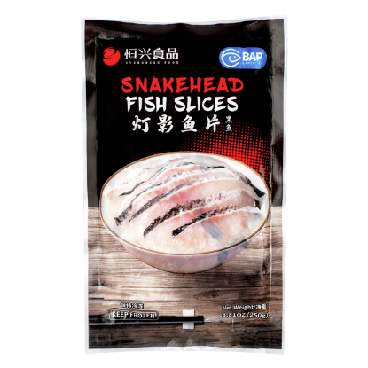 Evergreen Food Snakehead Fish Slices Frozen 250 g