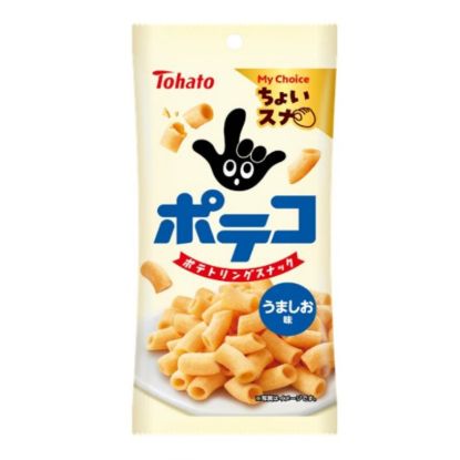 Tohato Choi-Snack Poteko - Savory Salt Flavor 40g 1 each