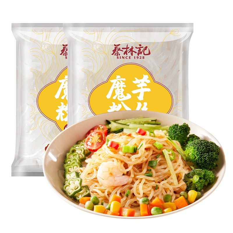Choi Lam Kee 0 Fat Konjac Vermicelli Konjac Vermicelli 200g*3bags + Marinated Be 300 g
