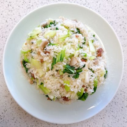 Fried Rice with Salted Pork & Bok Choy 300g 1 box