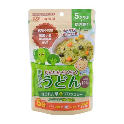 TANABIKISEIMEN Baby Broccoli Spinach Udon 120g 1 each