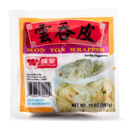 Wei-Chuan Wonton Wrappers, Frozen 397 g