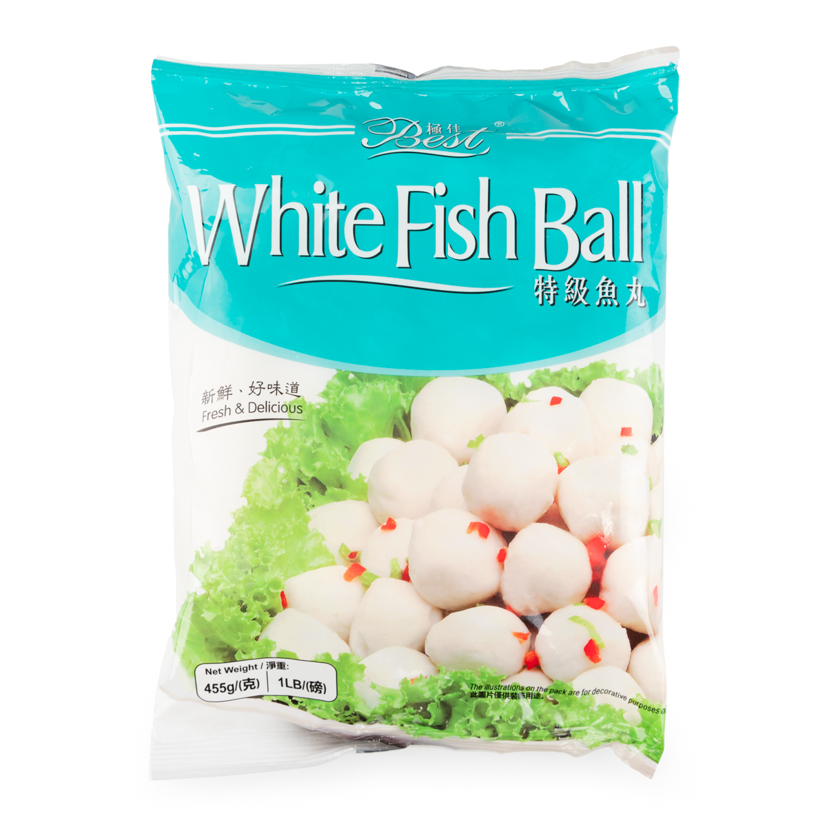 Best White Fish Ball, Frozen 1 lb