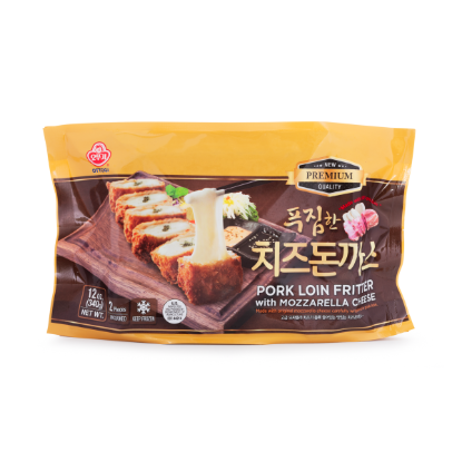 Ottogi Premuim Pork Loin Fritter With Mozzarella Cheese Frozen 12 oz