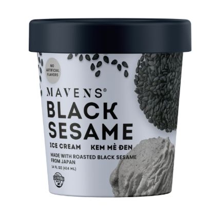 Mavens Black Sesame Ice Cream 14 fl.oz