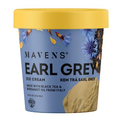 Mavens Earl Grey Ice Cream 14 fl.oz