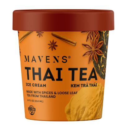 Mavens Thai Tea Ice Cream 14 fl.oz