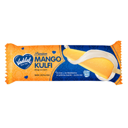 Vadilal Conical Kulfi Mango 2.02 fl.oz