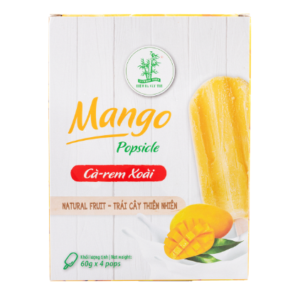 Bamboo Tree Mango Popsicle 2.11 oz*4 counts