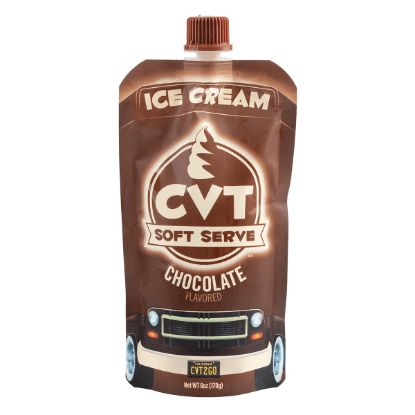 CVT Soft Serve Chocolate Ice Cream 6 oz