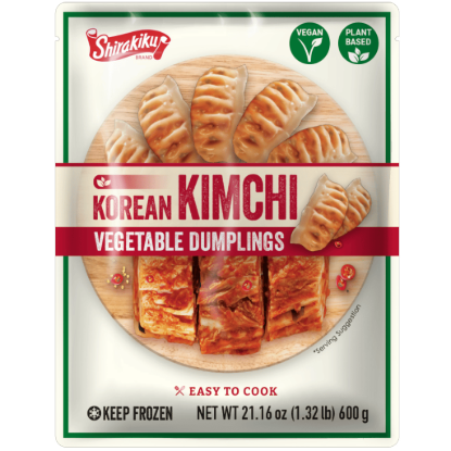 Shirakiku Vegetable Gyoza Dumplings Kimchi Flavored 21.16 oz