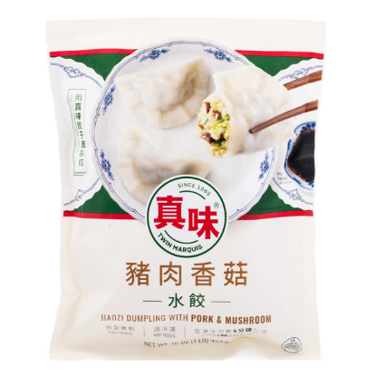 Twin Marquis Jiaozi Dumpling with Pork and Mushroom, Frozen 1 lb