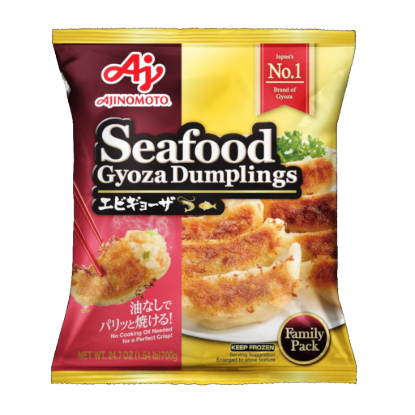 Ajinomoto Seafood Gyoza Dumpling Family Size, Frozen 700 g