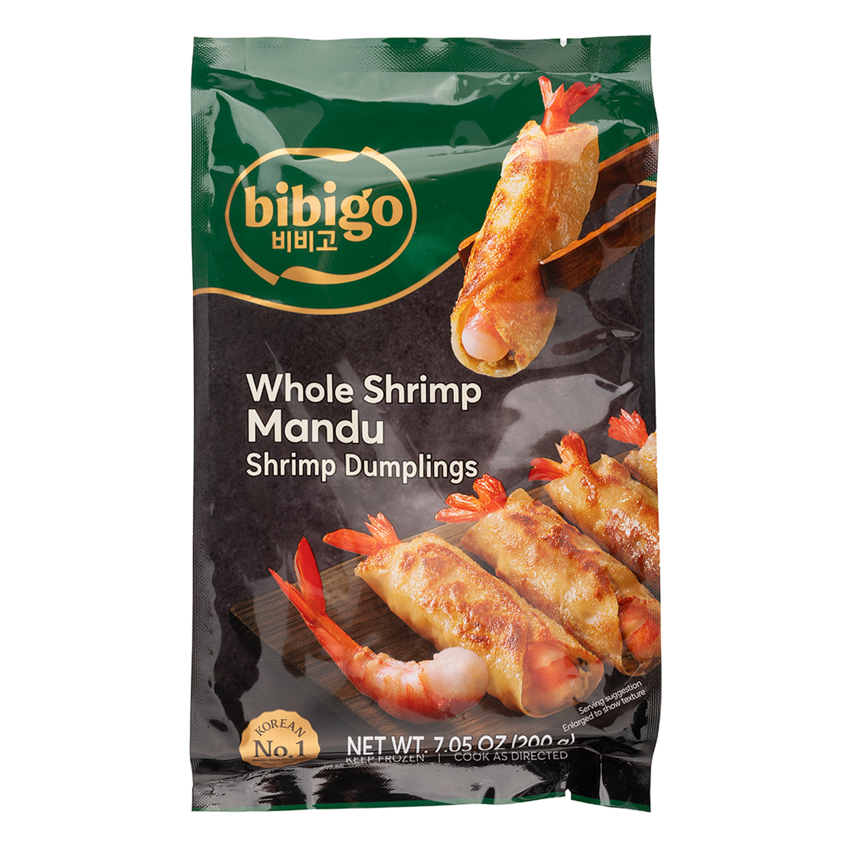 CJ BIBIGO WHOLE SHRIMP MANDU 200 g