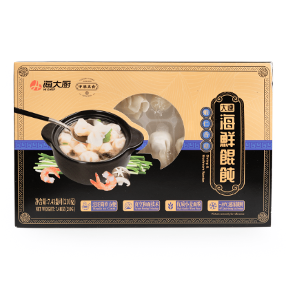 Seafood Master Shrimp and Mushroom Wonton, Frozen 210 g