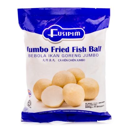 Fusipim Jumbo Fried Fish Ball, Frozen 500 g