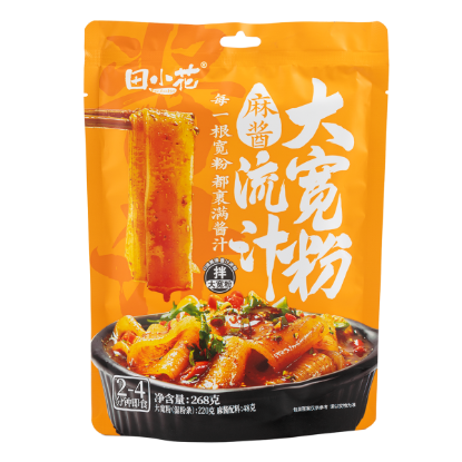 TianXiaoHua Potato Board Noodle with Sesame Soup Base 268 g