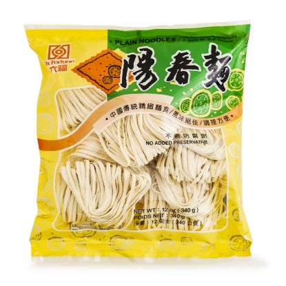 Six Fortune Plain Noodles 340 g