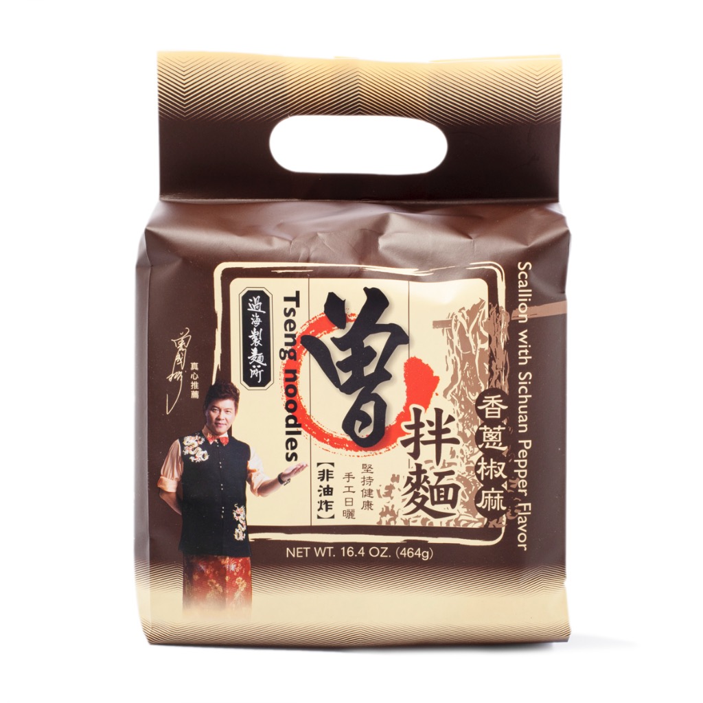 Tseng Noodles, Scallion with Sichuan Pepper Flavor 4pk 464 g