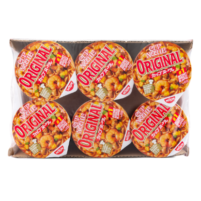 Nissin Cup Noodle Original Flavor 6pks 2.4 oz