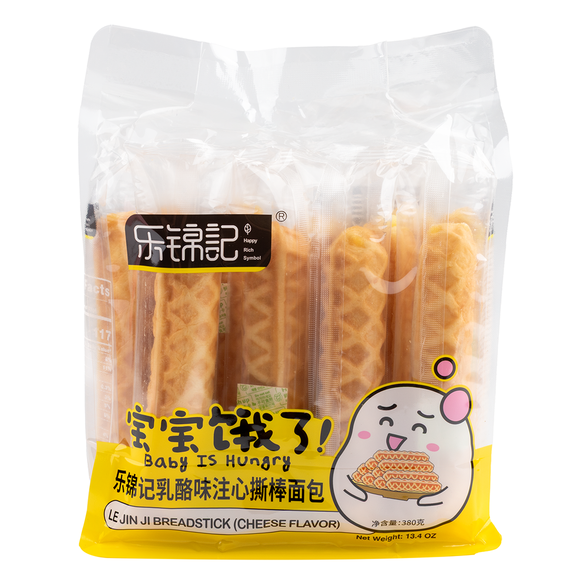 Leijinji Breadstick Cheese Flavor 380 g