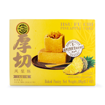 Hsufuchi Pineapple Cake, 6pcs 190 g