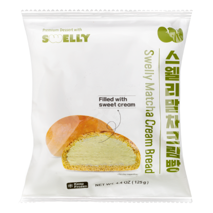 Swelly Matcha Cream Bread 125 g