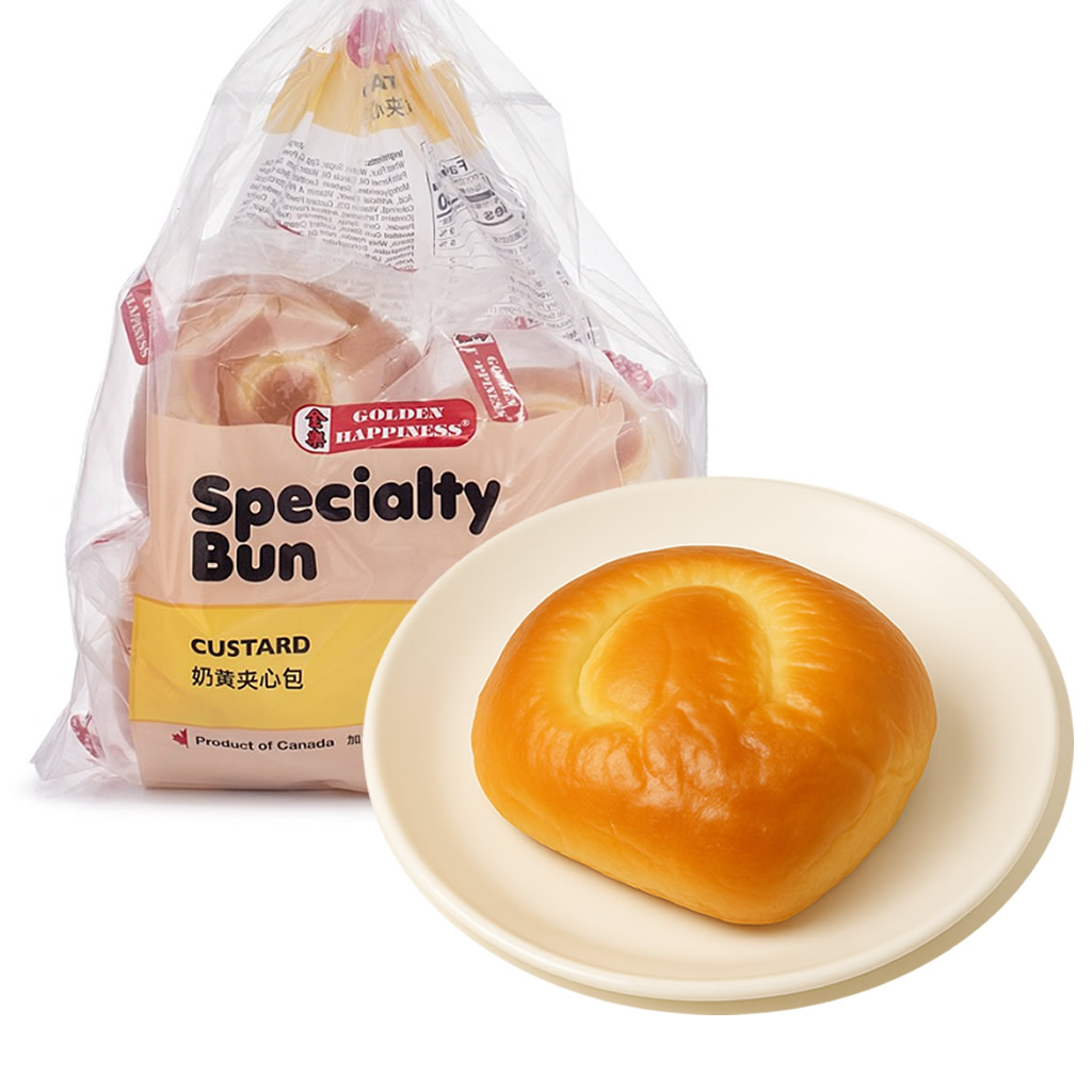 Golden Happiness Specialty Custard Bun 4pcs 320 g