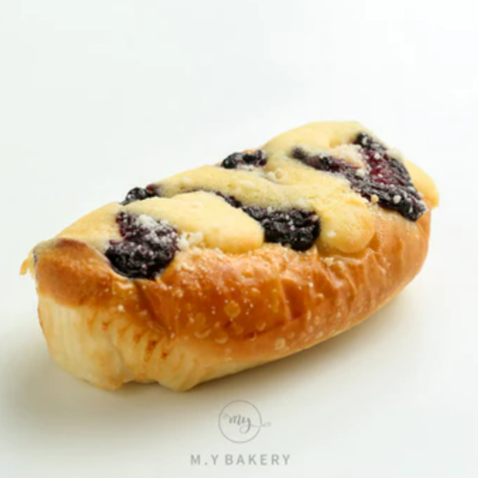 Blueberry Cream Cheese Bun 2 pcs 1 each