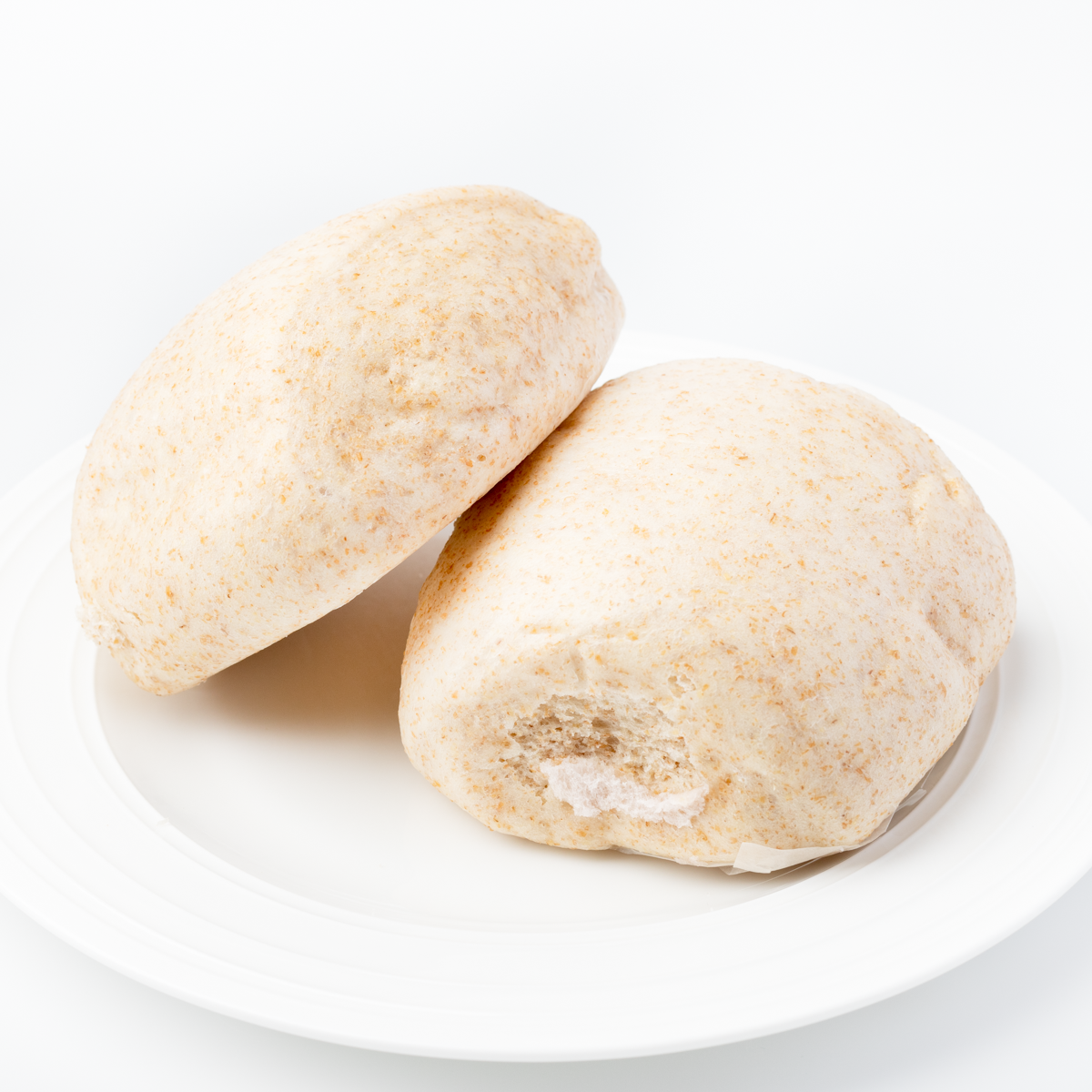 Hand-Made Whole Wheat Steamed Bun 6 pcs 1 each