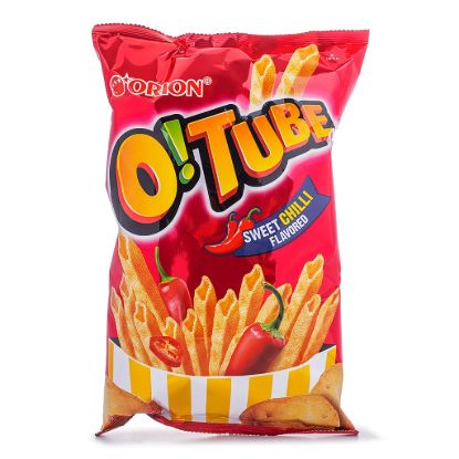 Orion O!Tube Chips, Sweet Chili Flavor 115 g