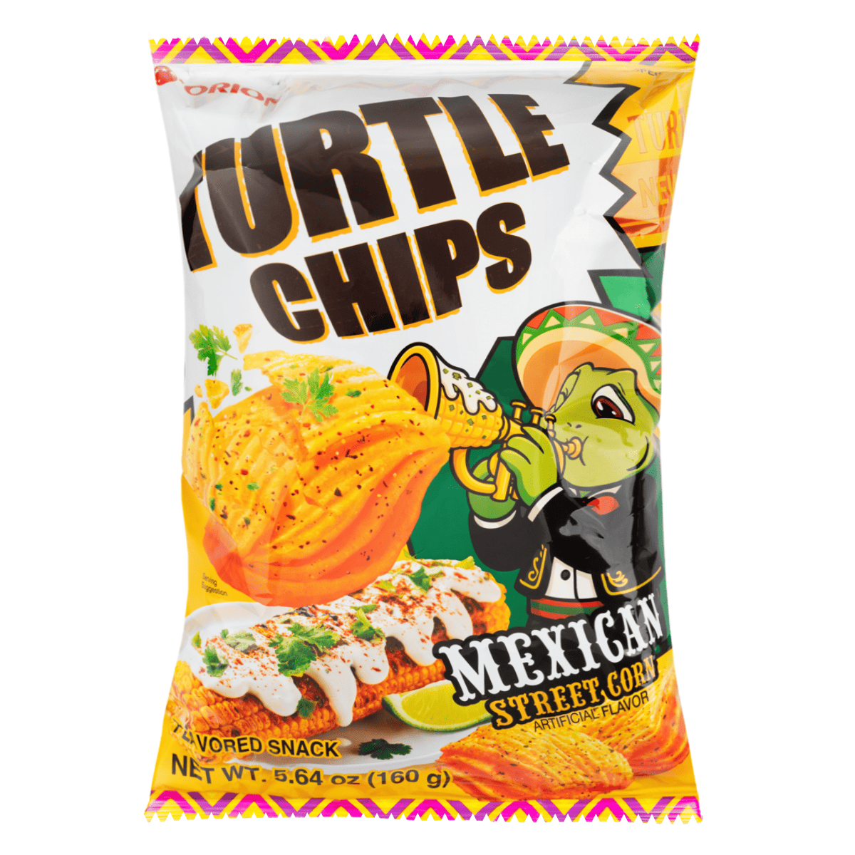 ORION TURTLE CHIPS Mexican Corn Flavor 160 g