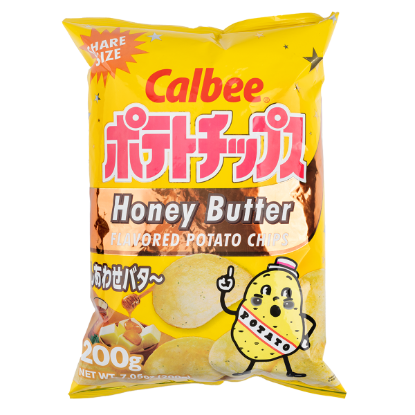 Calbee Potato Chips Honey Butter MEGA Size 200 g
