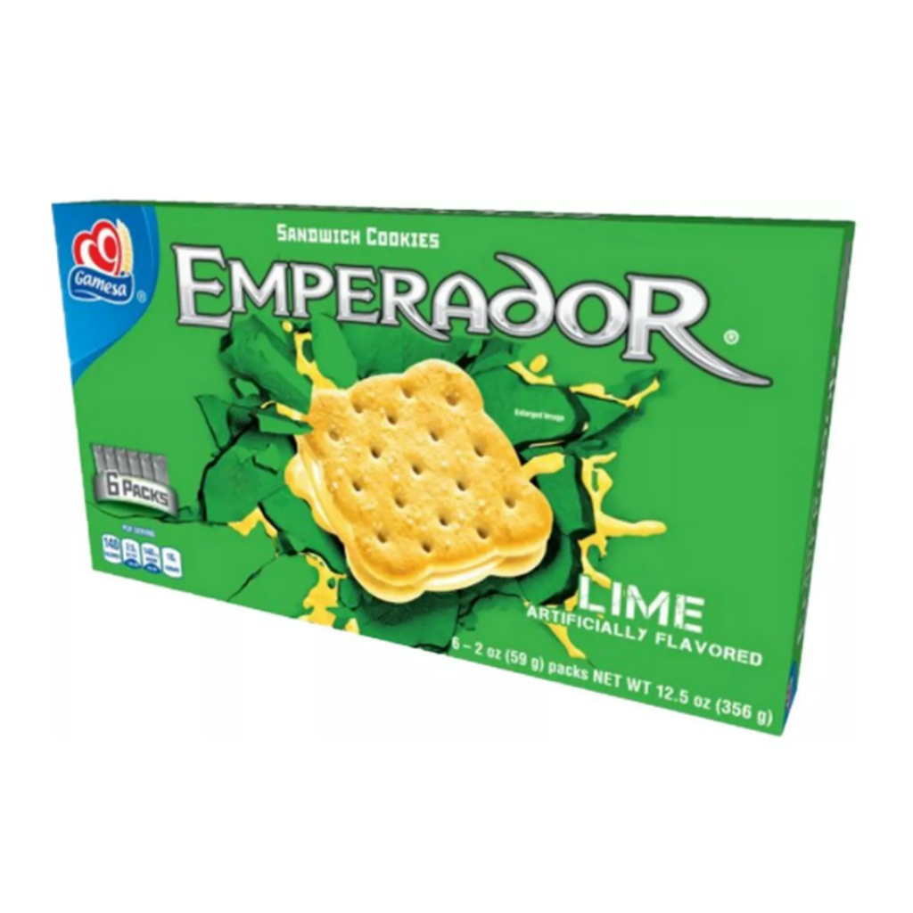 Gamesa Emperador Limon and Lime Cookies 356 g