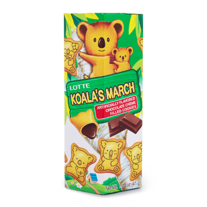 Lotte JP Koala's March Chocolate Creme-Filled Cookies 41 g
