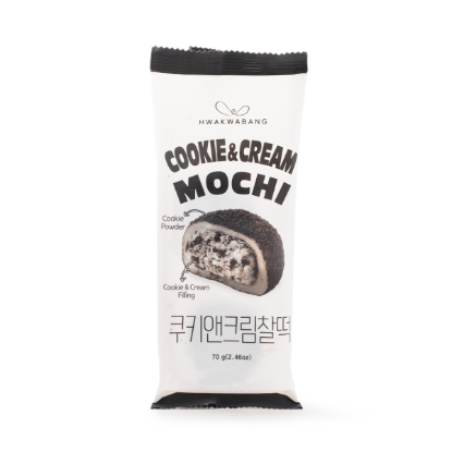 Hwakwabang Cookie & Cream Mochi 70 g