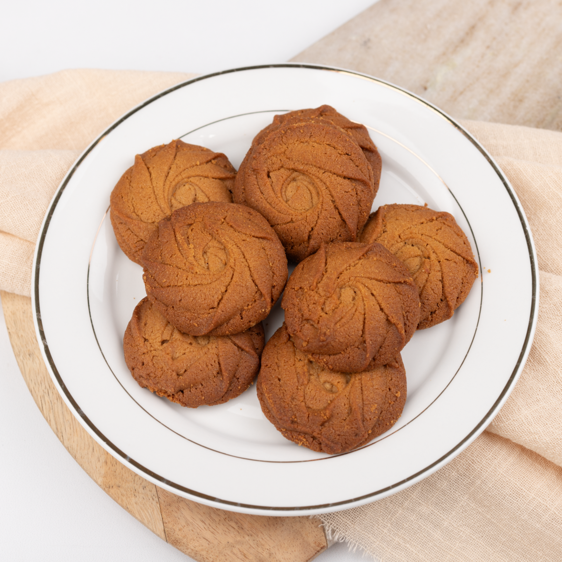 Mocha Cookies 8 pcs 1 box