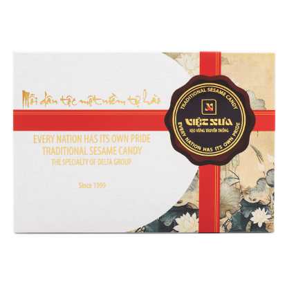 Viet Xua Traditional Sesame Candy - Mixed Black & White Sesame 200 g