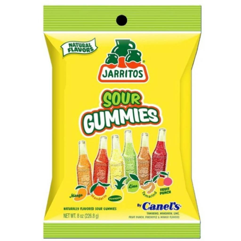 Jarritos Sour Gummies 8 oz