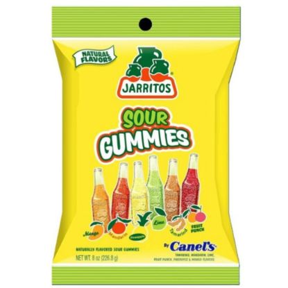 Jarritos Sour Gummies 8 oz