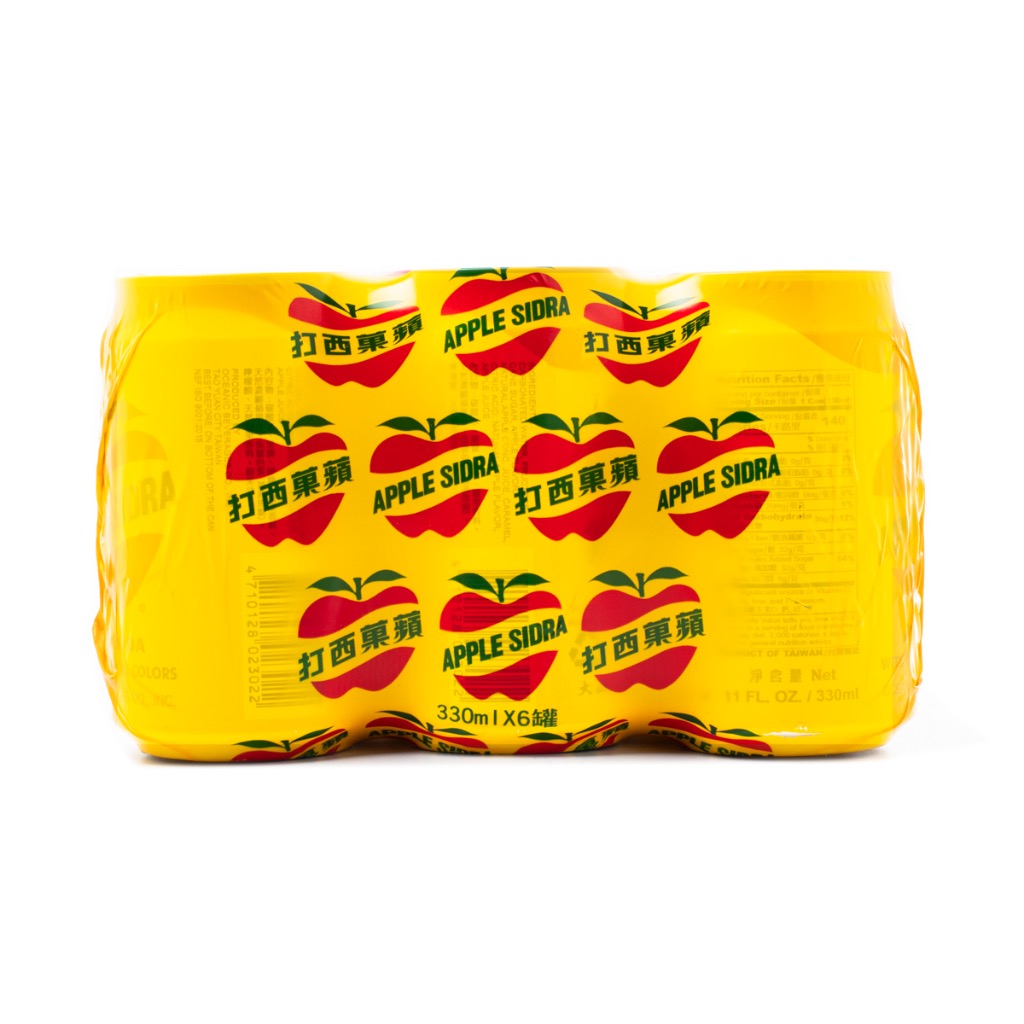 Daxiyang Apple Sidra Soda 330 ml*6 cans