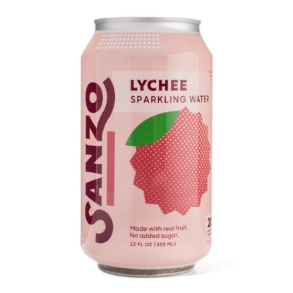 Sanzo Lychee Sparkling Water 12 fl.oz