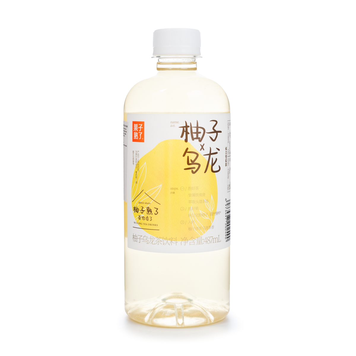 Ripe Fruit Grapefruit Oolong Tea 487 ml