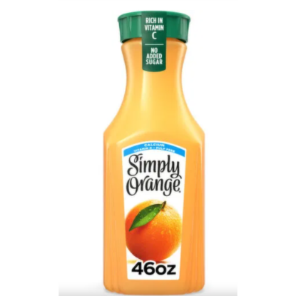 Simply Orange Pulp Free Juice with Calcium and Vitamin D 46 fl.oz